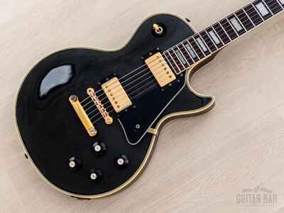 1985 Greco EGC68-500 Custom Black Beauty Vintage Guitar w /  Case, Japan