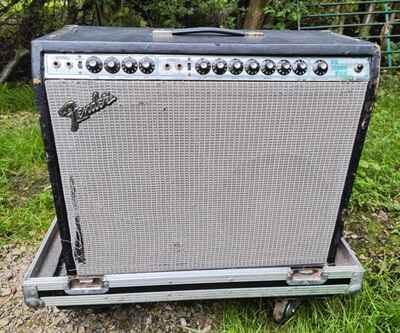 Fender Twin Reverb 1976 Valve Amplifier USA Silverface, 2x12 Combo
