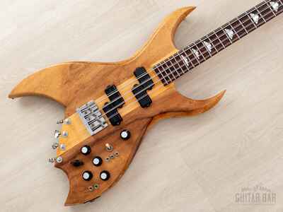 1978 BC Rich Bich 8-String Vintage Neck Through Bass Koa w /  Case & Hangtag