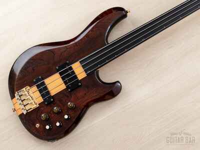 1983 Ibanez Musician MC940 DS Vintage Neck Through Fretless PJ Bass w /  Case