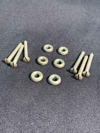 KAY  Speed Demon Guitar Pickup Mounting Screw SET Original 1964 USA Part