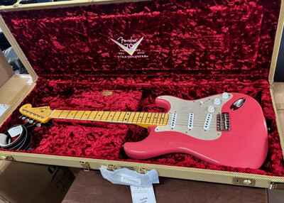 In Store 1954 LTD Stratocaster 70th Anniversary Journeyman Relic Fiesta Red 2024