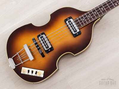 1994 Hofner 500 / 1 Standard Violin Beatle Bass w /  Blade Pickups, Case