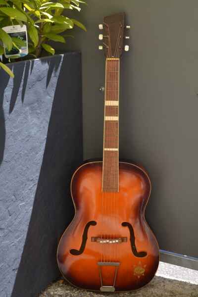 Alte Gitarre Guitar Hoyer mini Hoyer Archtop Made in Germany