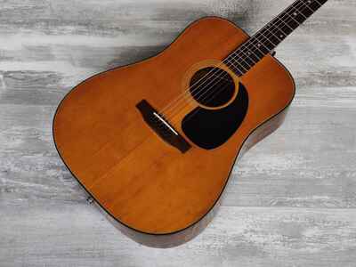 1970s Gibson USA J-50 Acoustic Guitar (Natural) w / Fishman Pickup