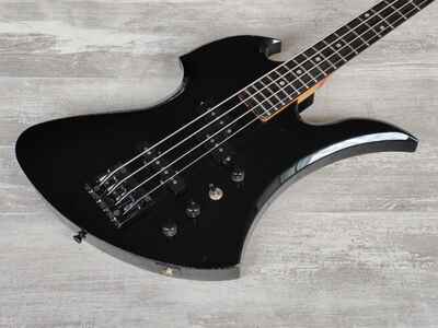 1980s BC Rich Japan NJ Series MB-857 Mockingbird Bass (Black)