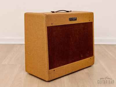 1954 Fender Super Tweed Wide Panel Vintage Tube Amp 2x10 w /  Jensen P10R, 5D4