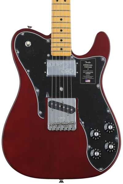 Fender American Vintage II 1977 Telecaster Custom Electric Guitar - Wine