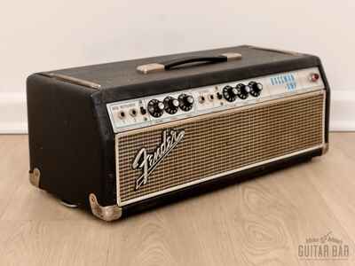 1967 Fender Bassman Vintage Tube Amp Head Drip Edge, AB165 Black Panel Circuit
