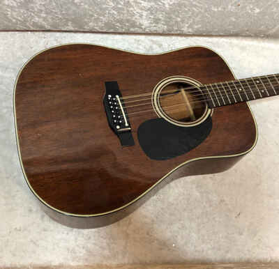 Vintage Takamine EF-389 12 string acoustic guitar with case (1970s)