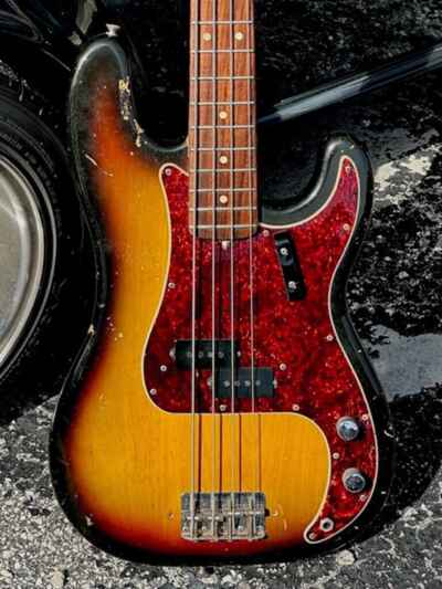 1969 Fender Precision Bass an all original rockin P Bass ready to enjoy !