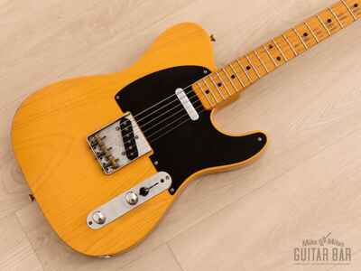 1953 Fender Telecaster Vintage Electric Guitar Blackguard Butterscotch w /  Case