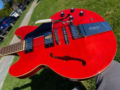 2022 Epiphone Joe Bonamassa 1962 ES-335 - Red w /  Custom Inlay - 1 of 300