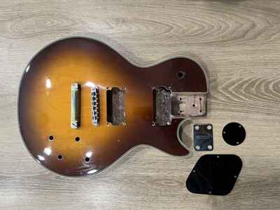 1970s Montaya LP Copy Chambered Guitar Body