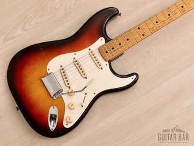 1959 Fender Stratocaster Vintage Guitar, Collector-Grade w /  Tweed Case