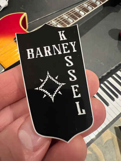 1961-1974 Gibson Barney Kessel Tailpiece Badge Plaque