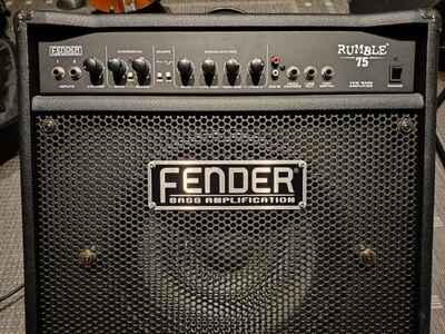 Fender Rumble 75 Bass Combo Amp   Bassverstärker Vintage