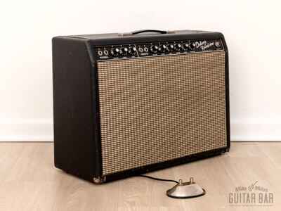 1965 Fender Deluxe Reverb  Black Panel Vintage Tube Amp, AB763 Circuit w /  Oxford