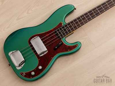 1964 Fender Precision Bass Pre-CBS Vintage Bass Sherwood Green (Riggio) w /  Case