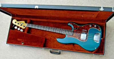 1961 Fender  Precision Bass Guitar, Sherwood Green, Rosewood Board, Vintage Case