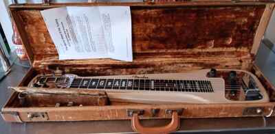 Vintage 1950s Fender Lap Steel Guitar with case And Accessories