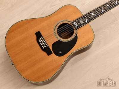 1980 K. Yairi YW7000-12 Vintage 12-String Dreadnought Acoustic Guitar w /  Case