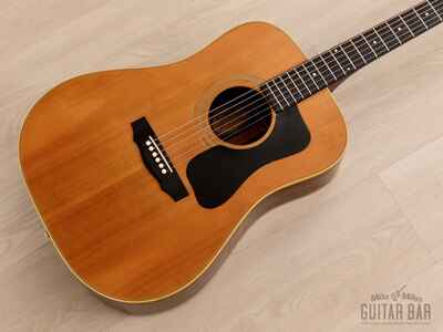 1976 Guild D-50 Bluegrass Special Vintage Dreadnought Acoustic Guitar w /  Case