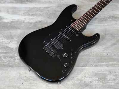 1985 Fender Japan ST-556 A Series Boxer / Contemporary Series Stratocaster (Black)