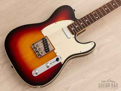 1986 ESP 400 Series Vintage T-Style Custom Electric Guitar Sunburst w /  Case