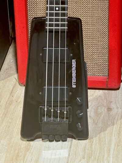 1985 Steinberger XL-2 4 string Bass cool disco era bass as used by Geddy & Sting