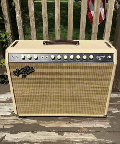 Vintage Sound Amps by Rick Hayes Hand Wired Vintage 22 Blackface Deluxe