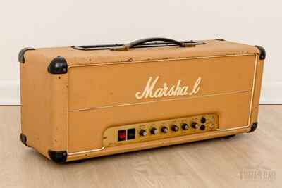 1979 Marshall JMP 2203 Master Model Mk2 Lead 100 Watt Fawn Vintage Tube Amp Head