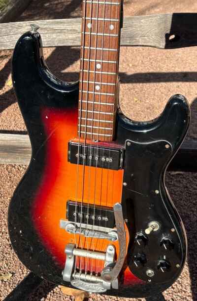 CARVIN 1972 SS65B w / Bigsby Vintage Electric Guitar w / case