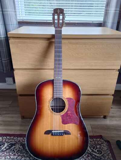 Alvarez ARDA 1965 12 fret Dread  + K&K Pickup & case