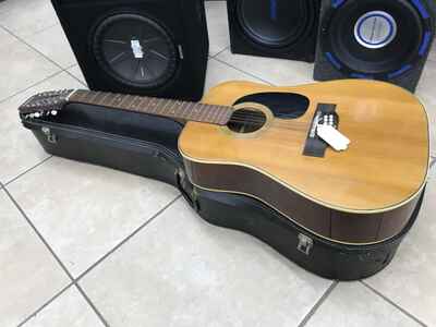 AQUARIUS 1960s 12 Strings Guitar Model 889 W /  Case, The Martin Co. Of Japan