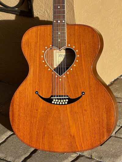 1978 Tony Zemaitis 12-String Heart Shaped Sound-hole Jumbo 1 of a kind & Minty.