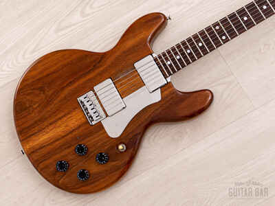 1978 Travis Bean TB1000S Standard Vintage Aluminum Neck Guitar, Koa Body w /  Case