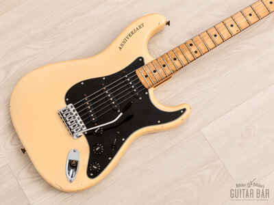1980 Fender Stratocaster 25th Anniversary Model Vintage Guitar Pearl White