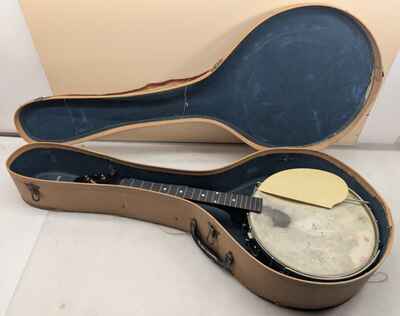 1920s Pre-War The Gibson TB-1 Trap Door 4 String Banjo - As Is, Parts / Repair!