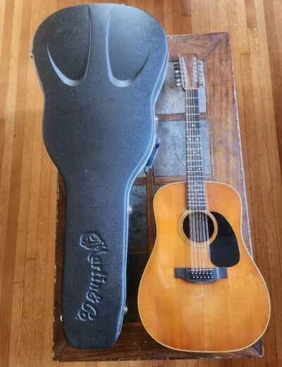 Martin D12-28 12-string vintage w / hsc 1984 - natural