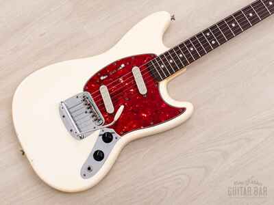 1966 Fender Mustang Vintage Offset Electric Guitar 100% Original w /  Case