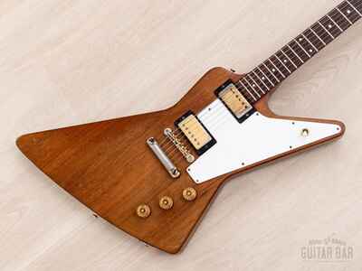 1977 Gibson Explorer Vintage Guitar Natural, 100% Original w /  T Tops, Case