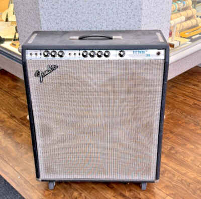 Vintage! 70s Fender Bassman Silver Face 10 2-Channel 50-Watt 4x10" Guitar Combo