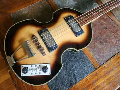 Conqueror vintage viola Hofner-style Beatle bass MIJ