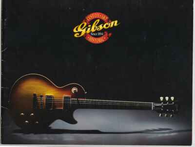 Vintage Gibson Historic Custom Shop Guitars Catalog, 2004