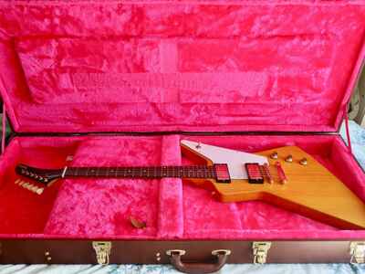 Epiphone Inspired By Gibson Custom - 1958 Korina Explore - Aged Natural