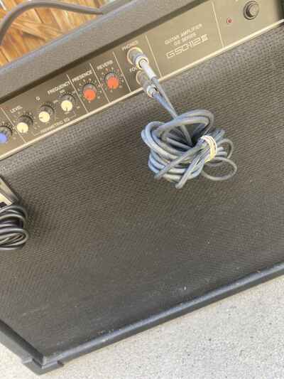 Vintage Yamaha G50-112 III 2 Channel Guitar Amplifier Amp WORKS TESTED