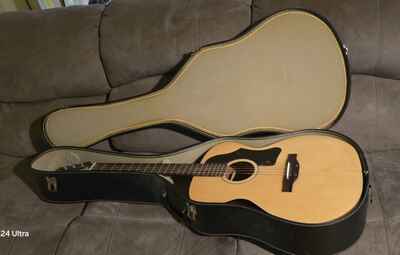 1970s Epiphone Model FT 134 Acoustic Guitar with Case - Made in Japan W /  Papers