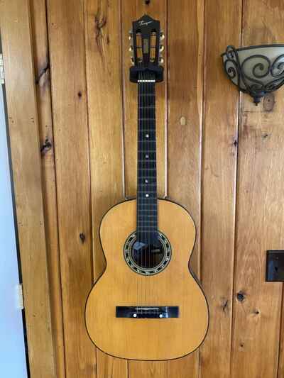 Vintage Old TEMPO Acoustic Guitar
