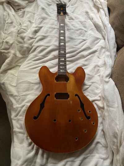 Gibson 1972 Natural ES 340 TD Body & Neck project guitar